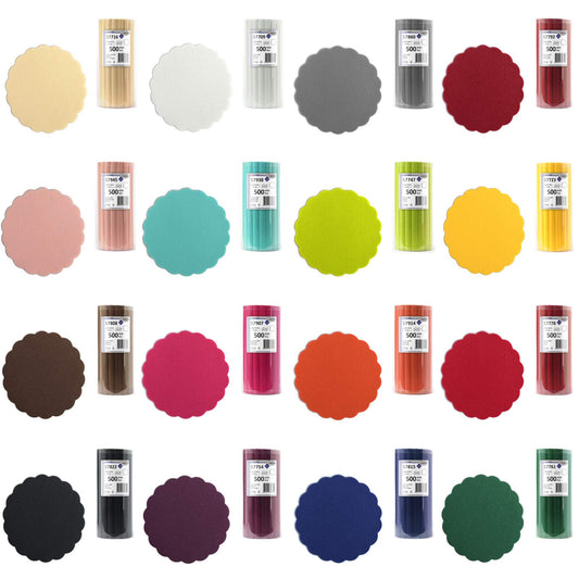 AROBA 100x Airlaid Besteckservietten (Blau, 39x40 cm) - Hochwertige Serviettentaschen - Fertig gefaltete Bestecktaschen - Stoffähnliche Airlaidservietten