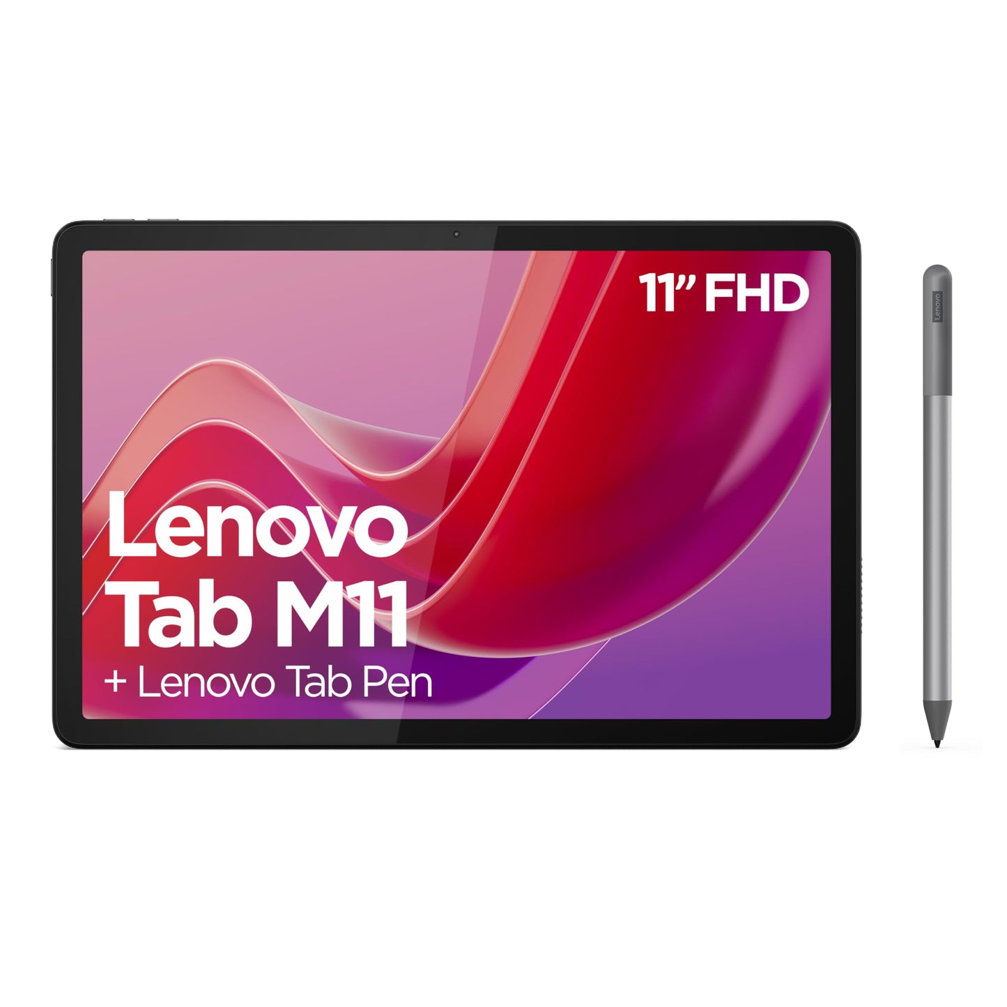 Lenovo Tab M11 Tablet | 11'' WUXGA Touch Display | MediaTek Helio G88 | 8GB RAM | 128GB SSD | Wi-Fi | Android 13 | grau | inkl Tab Pen