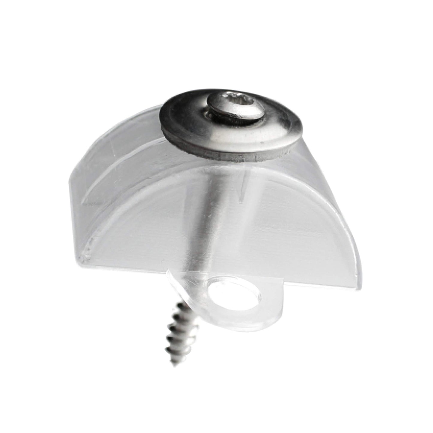 KAISER plastic® Abstandhalter und Schrauben 100 Stk. Set | Befestigungsset für Sinusplatten 76/18 | Made in Germany | für alle Arten von Wellplatten