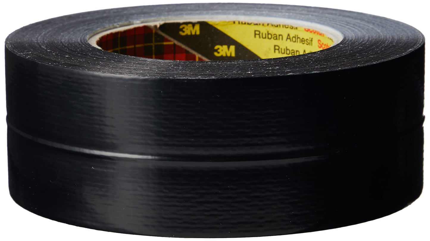 3M Hochleistungs-Klebeband 2904, äußerst anpassbar, starkes Gaffa-Klebeband, 48 mm x 50 m, Schwarz