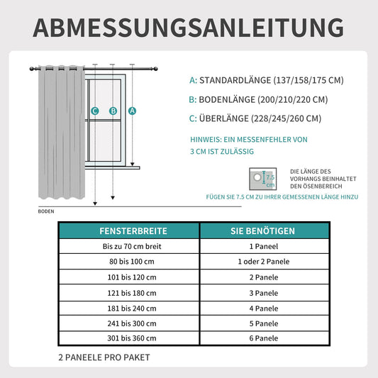 Joydeco 100% Blickdichte Vorhänge mit Ösen Gardinen Leinenoptik 2 Stück H 175 x B 140, Verdunkelungsvorhang Leinen Weiß Thermovorhang Hitzeschutz Grauweiß, für Schlafzimmer Wohnzimmer