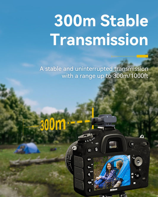 Hollyland Lark M2 Wireless Lavalier Mikrofon (2TX+1RX) für Kamera, iPhone, Android, PC, 48kHz/24 bit Hi-Fi Audio 40H Dauer 300m Reichweite, ENC Antischall Ansteckmikrofon kabellos für Vlog YouTube