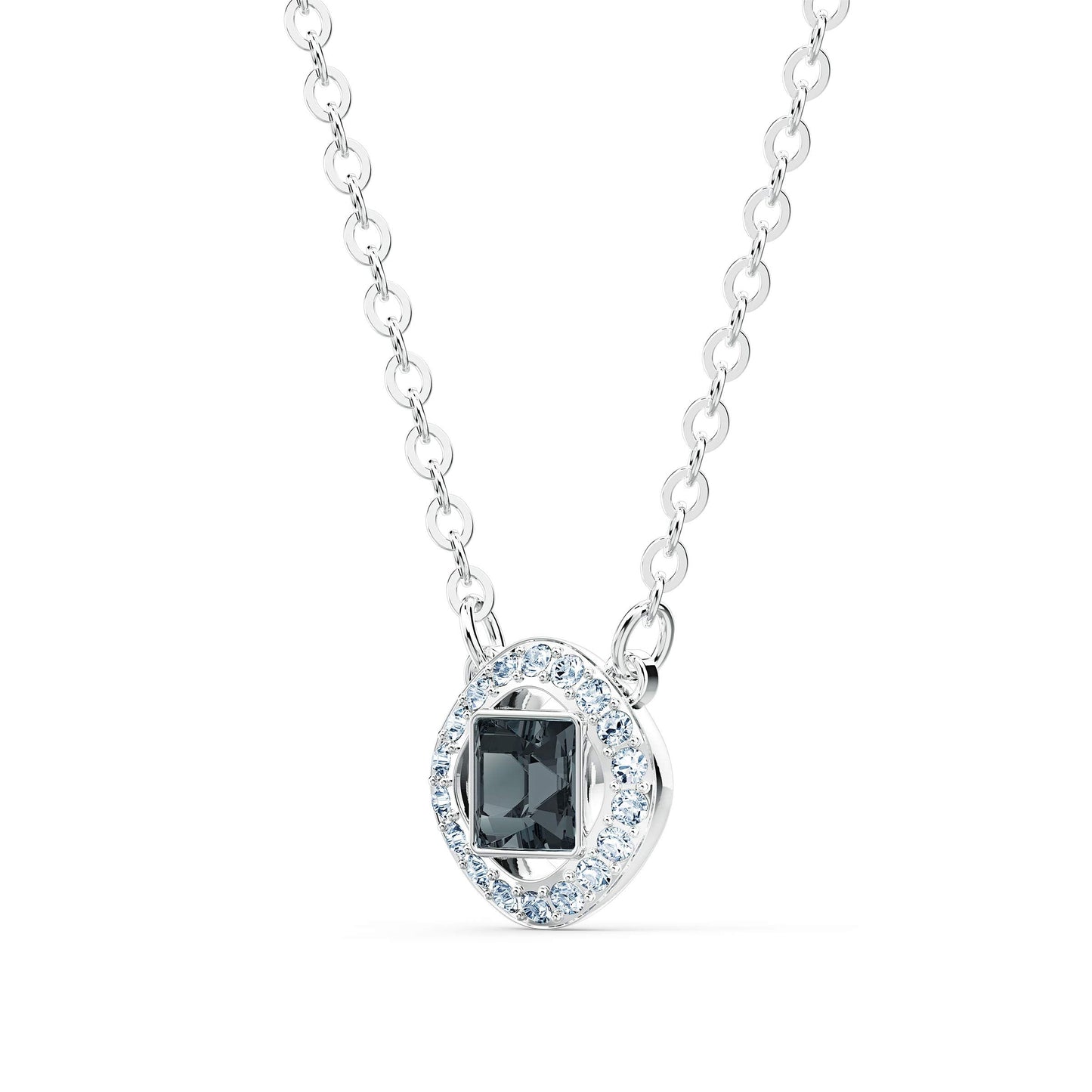 Swarovski Una Angelic Square Set, grau, rhodiniert, Amazon Exklusiv