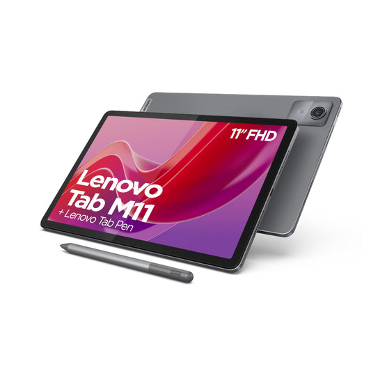 Lenovo Tab M11 Tablet | 11'' WUXGA Touch Display | MediaTek Helio G88 | 8GB RAM | 128GB SSD | Wi-Fi | Android 13 | grau | inkl Tab Pen