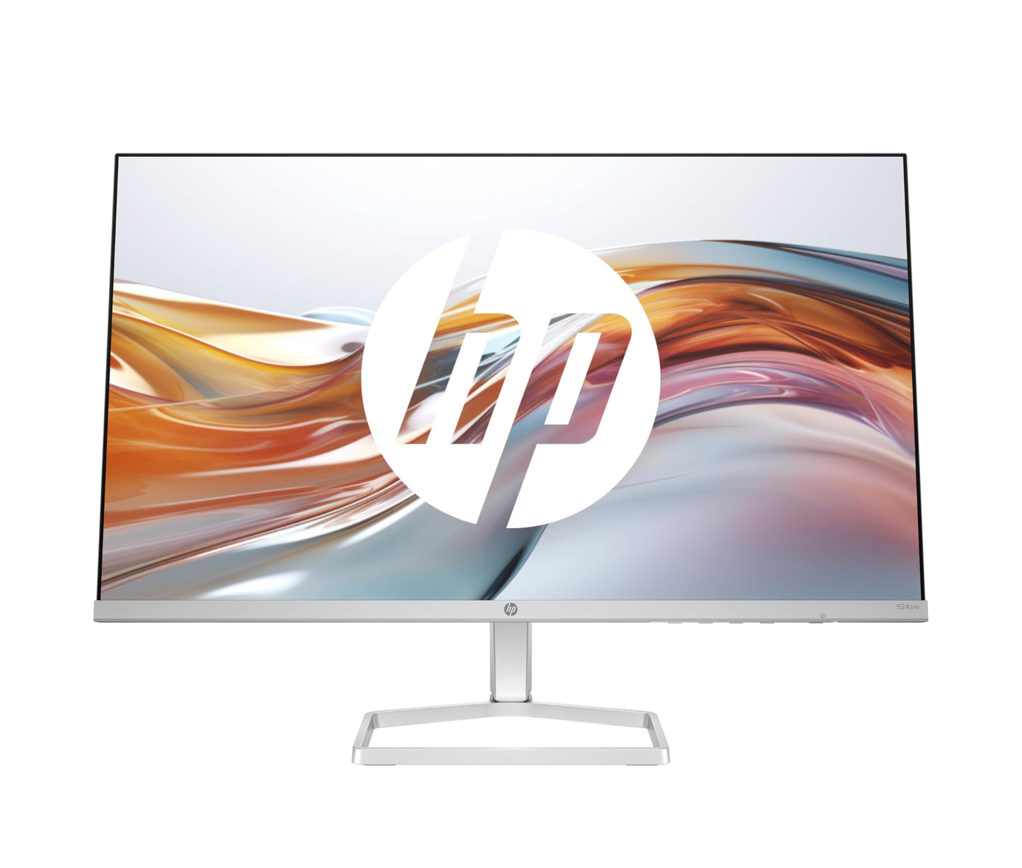 HP Series 5 524sw FHD IPS Monitor | 60,5 cm (23,8 Zoll) | 100Hz | 1920x1080 Pixel (16:9) | 1500:1 Kontrast | 99% sRGB | HDMI 1.4 | VGA | -5 bis +25°Neigung | Nachhaltig | Weiß-Silber