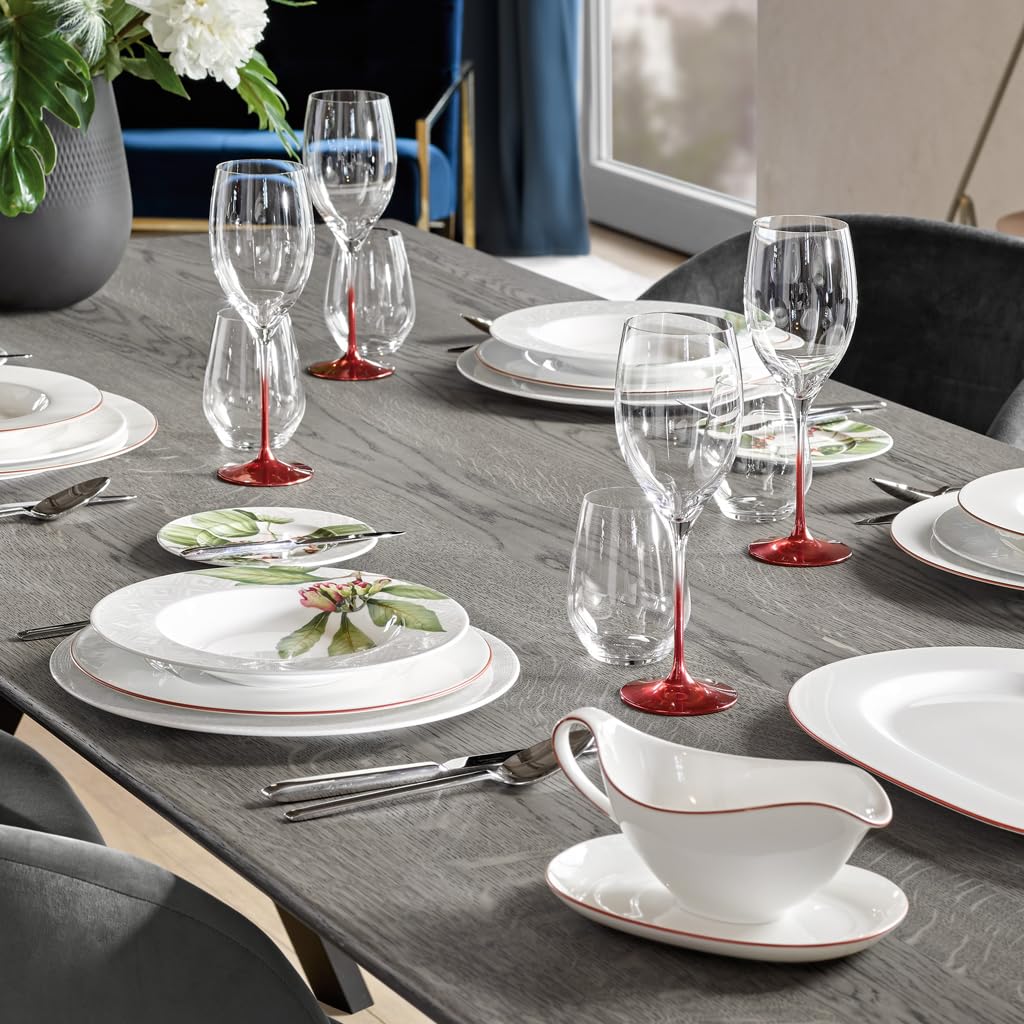 Villeroy & Boch – Ovid Wasserglas-Set 4 teilig 420 ml, Spülmaschinenfest, Wassergläser, Gläser Set, Besondere Trinkgläser, Gläser Für Wasser, Saftgläser, Kristallglas