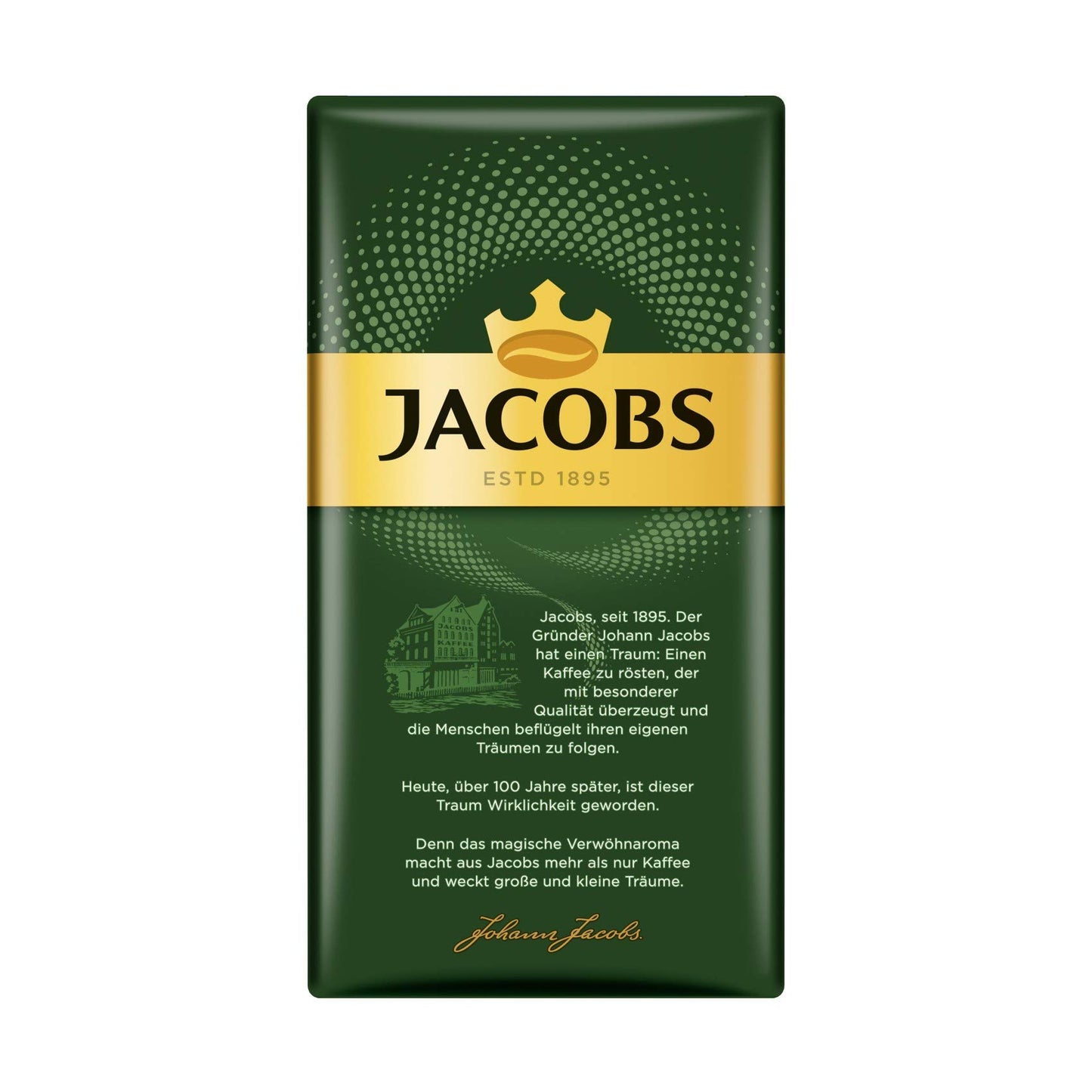 Jacobs Filterkaffee Krönung Mild, 12er Pack (12 x 500 g) gemahlener Kaffee