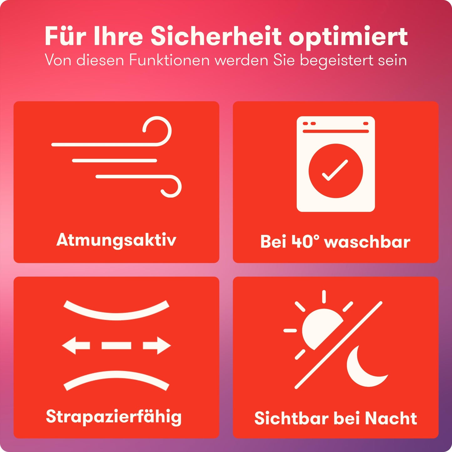 PURAHELP Warnwesten Auto 5er 4+1 Set Europaweit gültig nach EN ISO 20471 - Reflektierende Warnweste Auto inkl. Kinderweste - Sicherheitsweste Auto Warnweste Gelb - Warnschutzweste Sicherheitswesten