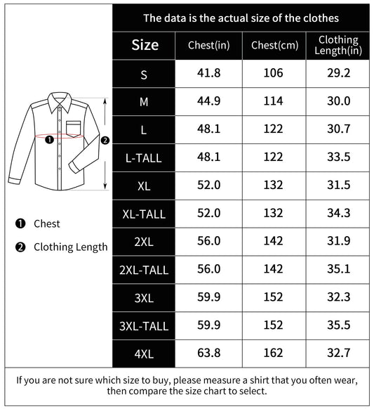 Dubinik® Flanellhemd Herren Kariert Flanellhemden Langarm Casual Button Down Freizeithemd Mit Brusttasche Normal Passform