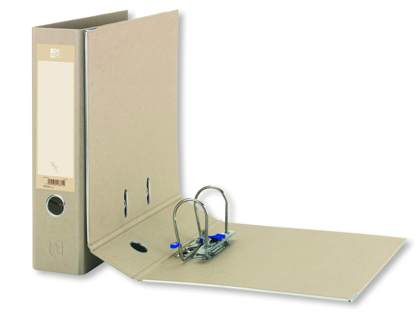 Oxford Touareg Ordner A4, 8 cm breit, beige, 1 Stück