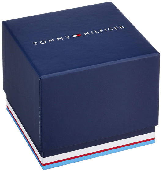 Tommy Hilfiger Analog Quarzuhr für Damen mit Pinkes Lederarmband - 1781973