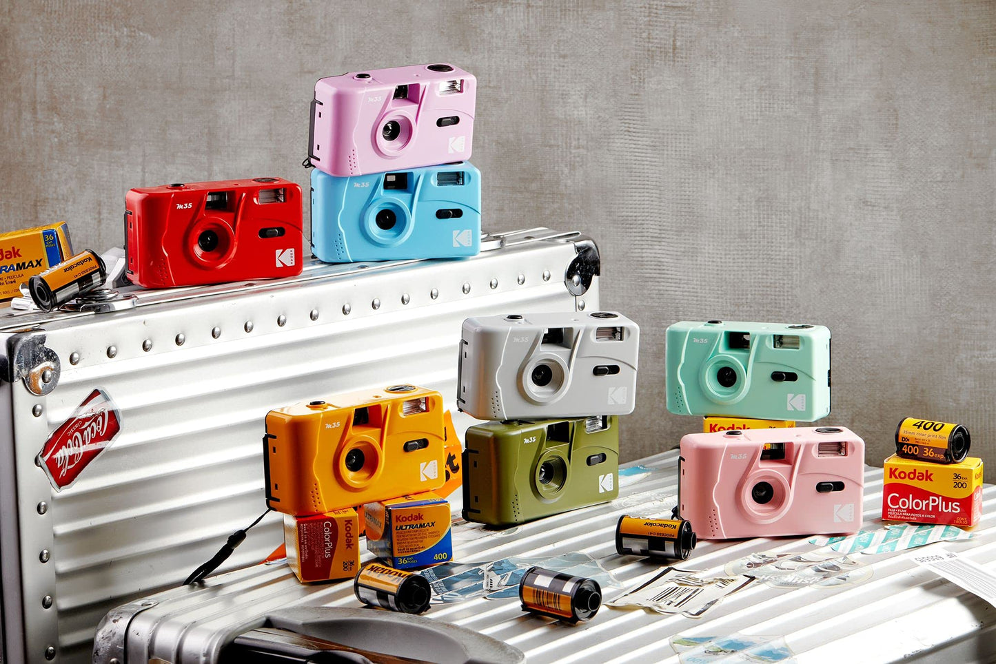 Kodak M35 Wiederverwendbare Filmkamera, 35 mm, Olivgrün