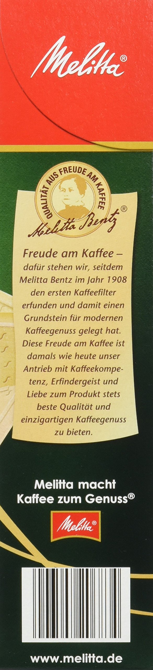 Melitta Gourmet Filtertüten, AromaporenPlus, Naturbraun 1er pack