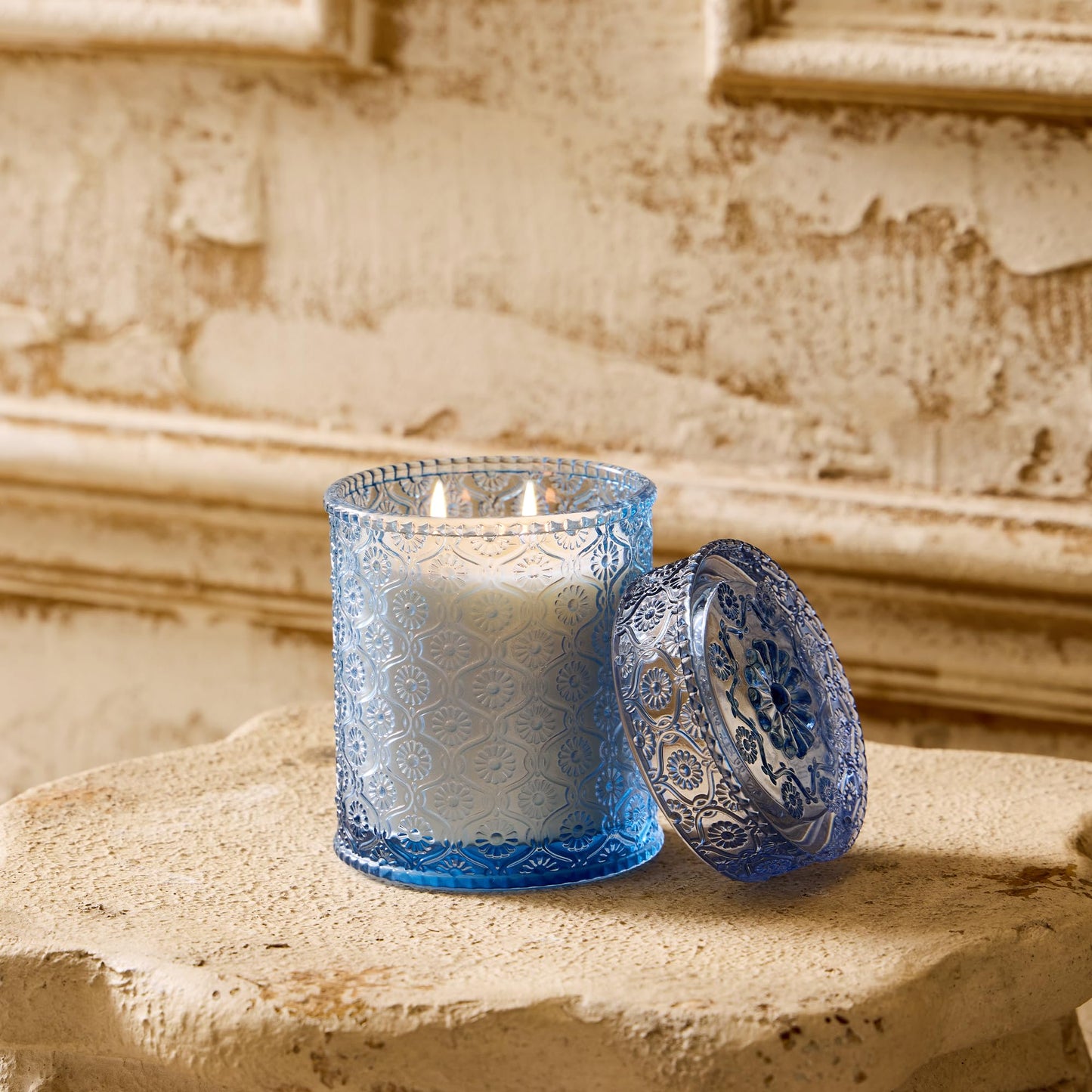 Airkeep Duftkerze im Glas Violet Amber, 450g groß Kerze, Weihnachten Duftkerze, Kerzengeschenke für Frauen & Männer