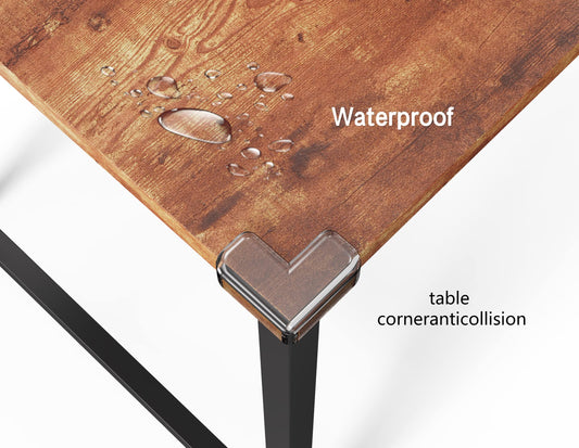 HOMIDEC Schreibtisch, Computertisch mit 2 Schubladen, Bürotisch Schreibtisch Holz Officetisch fürs Büro, Wohnzimmer, Home, Office, 120 x 50 x75cm