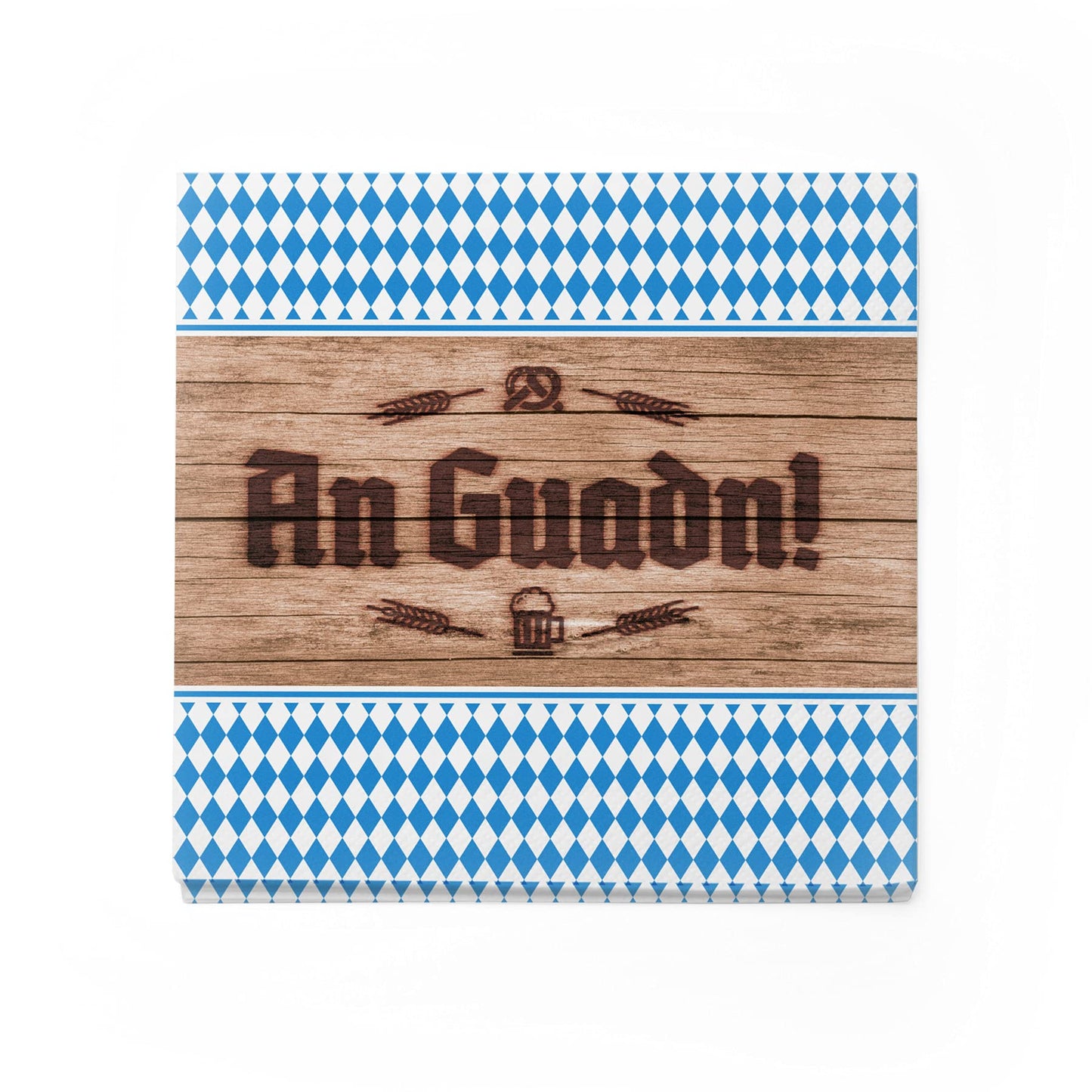 itenga Servietten bayrisch blau weiß Schee dass'd do bist/An Guadn 30 x 30cm 3-lagig 20 Stück für Oktoberfest Grillfeste und andere Feiern