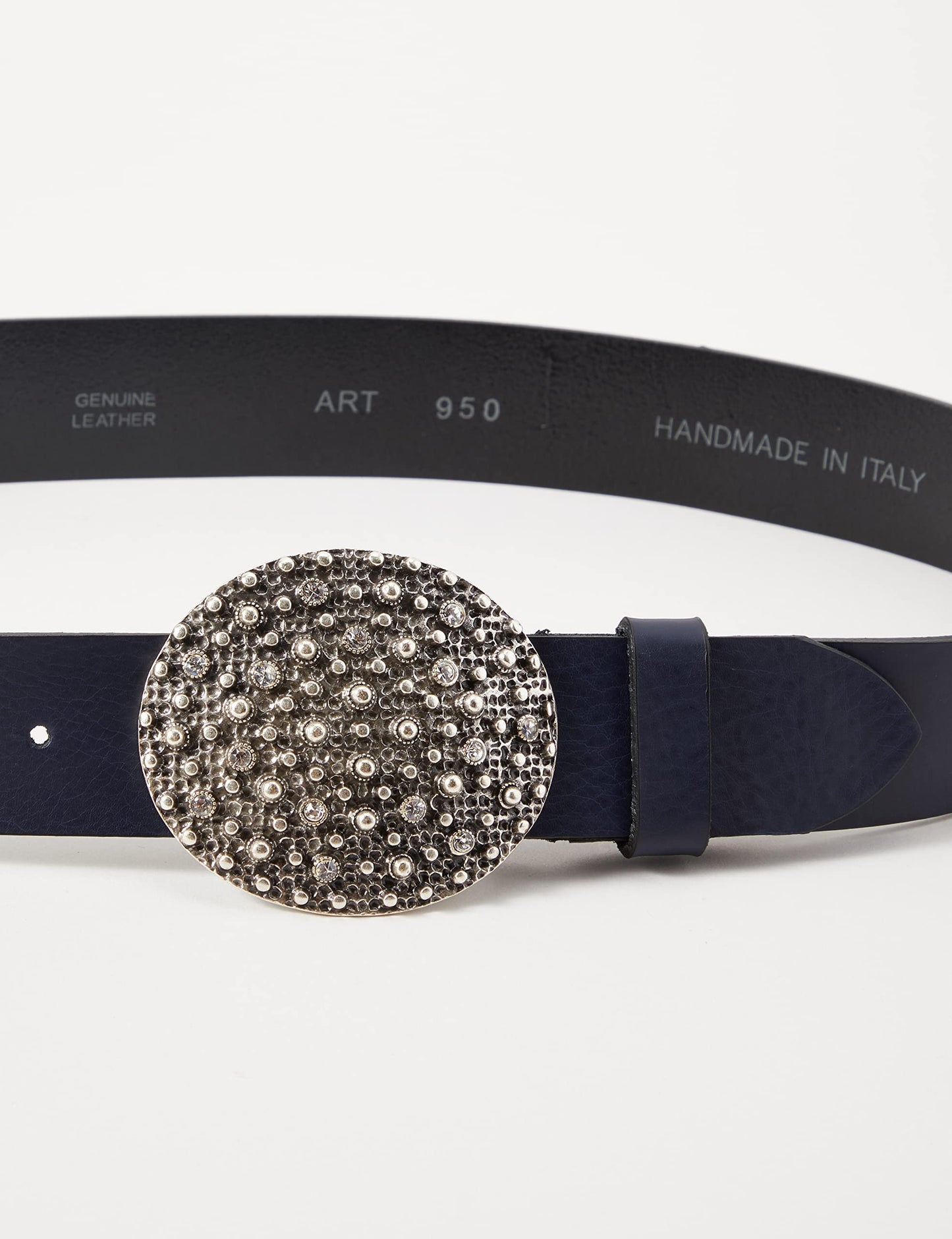 MGM Damen Tanja Gürtel, Blau (Marine 5) (cm), 90 cm