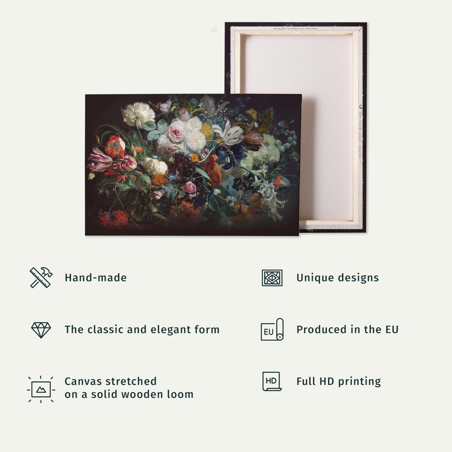 murando - Wandbilder XXL Set Herbst und Sommer Landschaft 120x90cm 2 Teilig je 60x90cm Collage 2er Leinwandbild Groß Wanddeko Wohnzimmer Wanddekoration - Wandkunst Farbenfrohes Baum c-H-10084-b-a