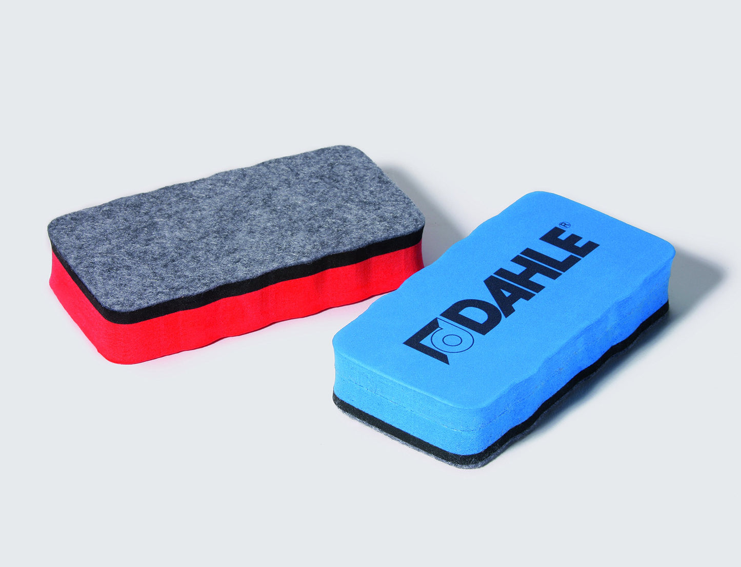 Dahle Whiteboard Schwamm (Magnetischer Wischer für Trockenreinigung auf vielen Oberflächen) blau, 1 Stück