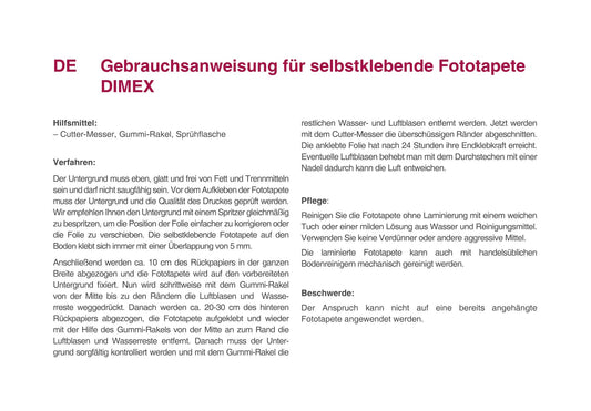 DIMEX Küchenrückwand Folie selbstklebend Wiese | Klebefolie - Dekofolie - Spritzschutz für Küche | Made in EU - 180 cm x 60 cm