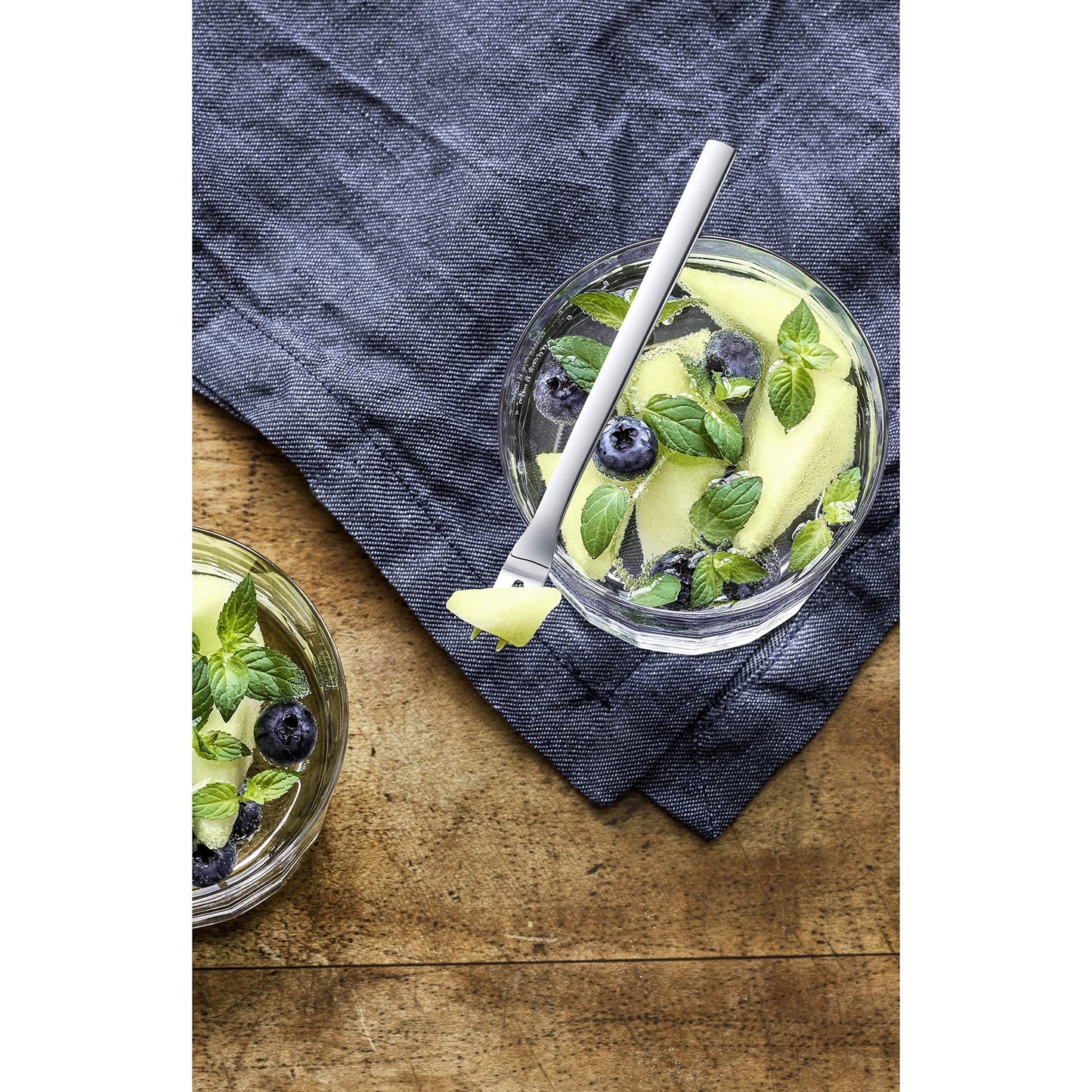 WMF Nuova Bowlegabel Set 6-teilig, Picker 12,5 cm, Cromargan Edelstahl poliert, spülmaschinengeeignet