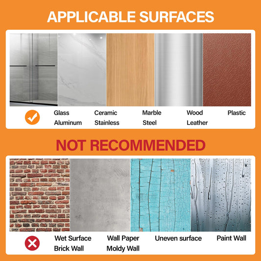 kinkaivy 10M Doppelseitiges Klebeband Extra Stark, Nano Tape Spurloses, Double Sided Tape Transparent, Doppelseitiges Klebeband Ablösbar zum Aufhängen von Bildern, Postern, Teppichen, Fotos