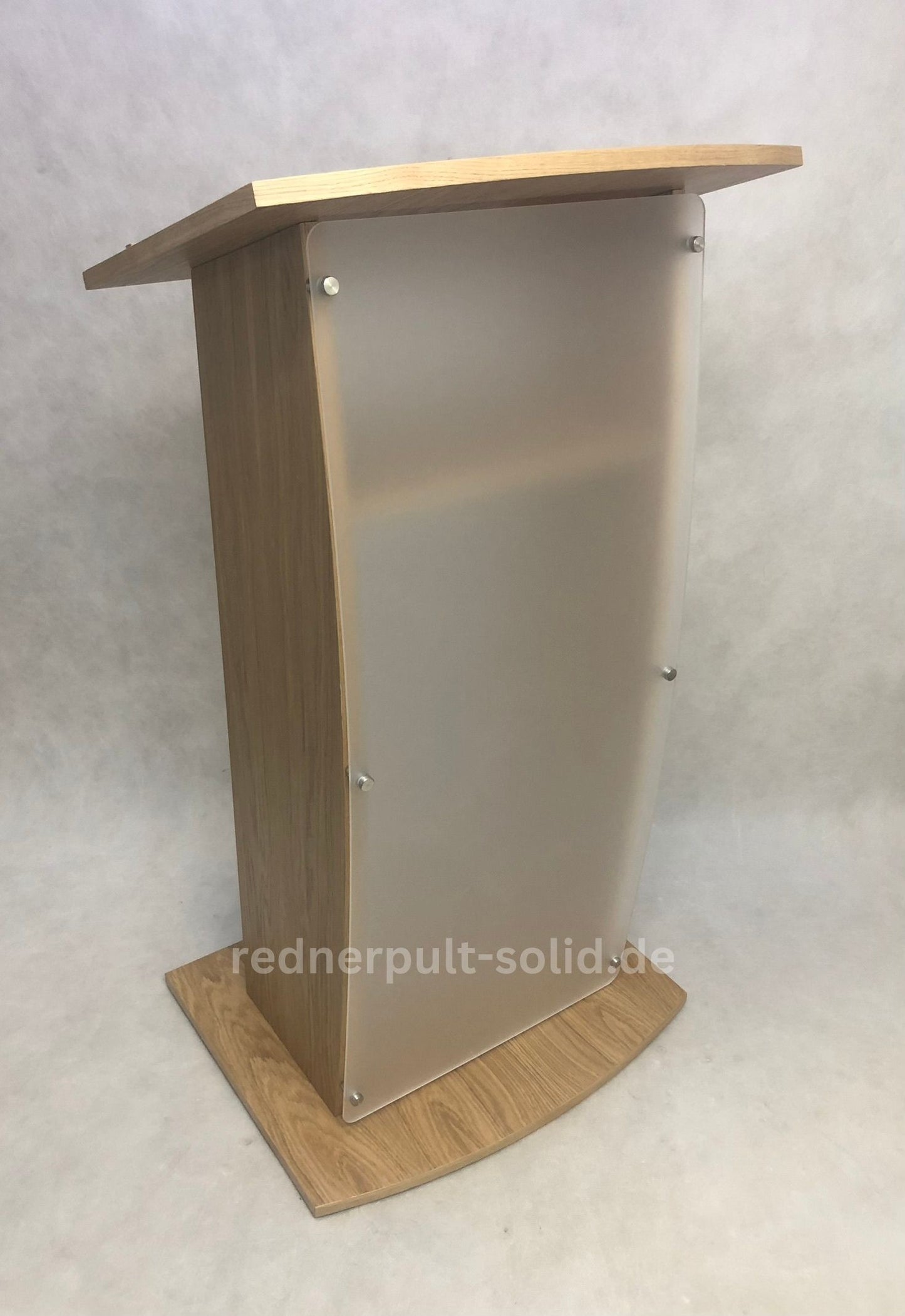 Rednerpult mit Logo und Acrylglas - ROME