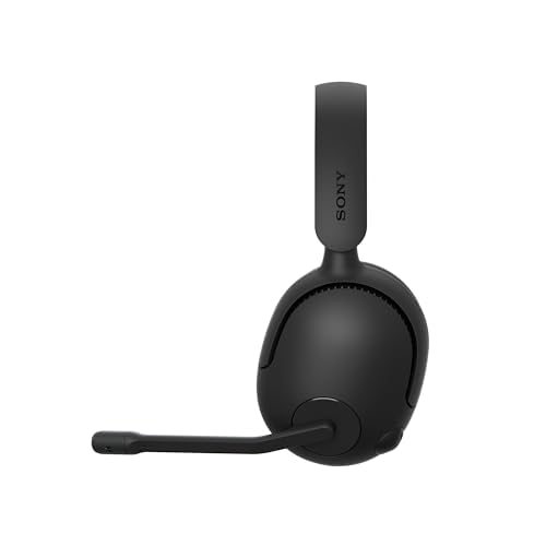Sony INZONE H5 - Wireless Gaming Headset, 360 Spatial Sound für Gaming, komfortabler Sitz, 28 Std. Akkulaufzeit, geringe Latenz, Mikrofon mit AI, PC & PS5 kompatibel - Schwarz