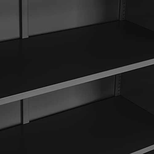Abschließbarer Metallschrank mit Fächern – Robuster Aktenschrank für Büro & Home-Office