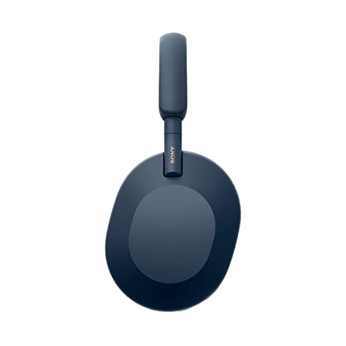 Sony WH-1000XM5 Wireless Noise Cancelling Headphones (30h Battery, Touch Sensor, Quick Charge Function, Optimised for Amazon Alexa, Headset with Microphone) Midnight Blue, Blau