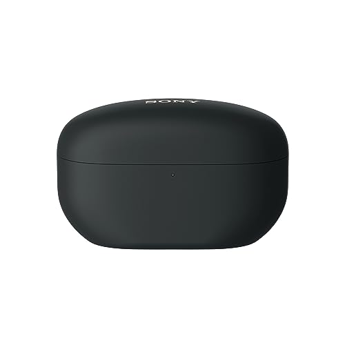 Sony WF-1000XM5 Kabellose Noise Cancelling Kopfhörer, Bluetooth, In-Ear-Kopfhörer, Mikrofon, bis zu 24 Stunden Akkulaufzeit, Schnellladefunktion, IPX4, iOS & Android kompatibel - Schwarz, klein