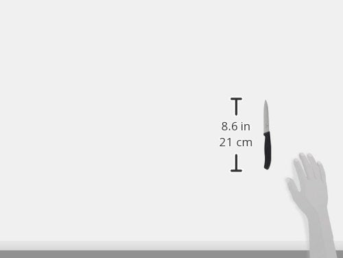 Victorinox, Swiss Classic, Profi Gemüsemesser-Set, Extra Scharfe Klinge, Swiss Made, Robuster Kunststoffgriff, schwarz