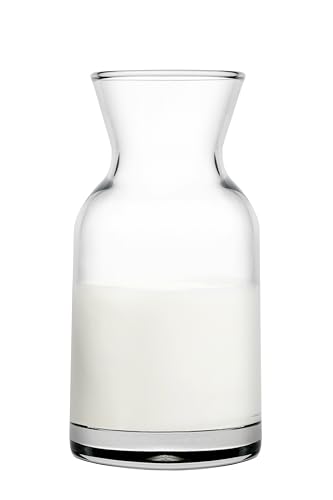 Pasabahce 43818 - Mini Karaffe für Nüsse, Cashew-Kerne, Wein, Whisky, Deko, 2 Stück