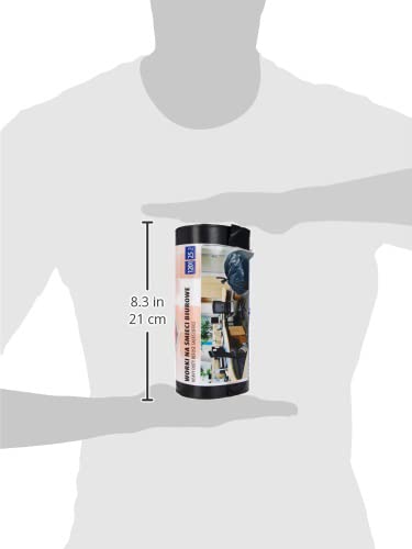 Office Products 22021236-05 Müllbeutel 120 L - 25 Stück LDPE| Müllsäcke Mülltüte Abfallsäcke Mülltüte für Den Hausmüll für das Büro| Farbe: Schwarz | Foliendicke: 28 μm