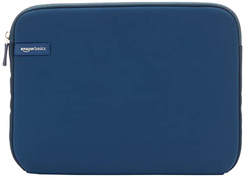 Amazon Basics Laptop-Schutzhülle,11.6-Zoll, Marineblau