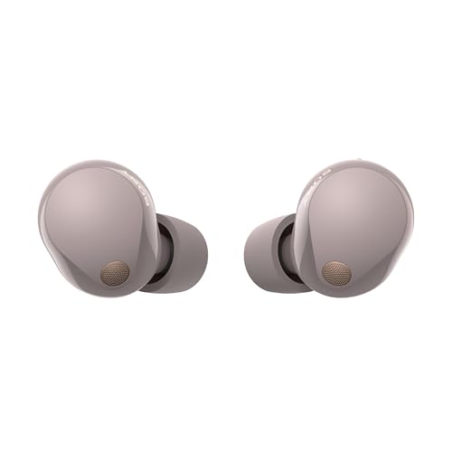 Sony WF-1000XM5 Kabellose Noise Cancelling Kopfhörer, Bluetooth, In-Ear-Kopfhörer, Mikrofon, bis zu 24 Stunden Akkulaufzeit, Schnellladefunktion, IPX4, iOS & Android kompatibel - Rosa