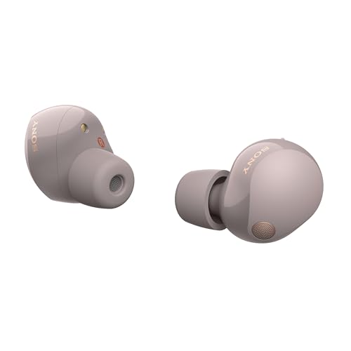 Sony WF-1000XM5 Kabellose Noise Cancelling Kopfhörer, Bluetooth, In-Ear-Kopfhörer, Mikrofon, bis zu 24 Stunden Akkulaufzeit, Schnellladefunktion, IPX4, iOS & Android kompatibel - Rosa