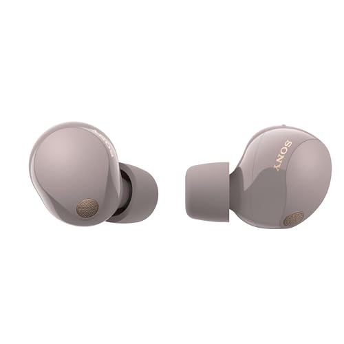 Sony WF-1000XM5 Kabellose Noise Cancelling Kopfhörer, Bluetooth, In-Ear-Kopfhörer, Mikrofon, bis zu 24 Stunden Akkulaufzeit, Schnellladefunktion, IPX4, iOS & Android kompatibel - Rosa