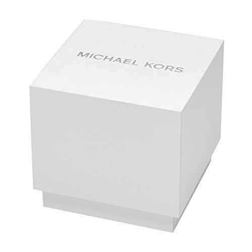 Michael Kors Damen Quartz Armbanduhr, 39.00mm GehäusegröÃŸe mit champagnerfarben analog Zifferblatt und Gold Metallarmband Armband MK3191