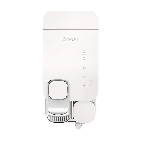 De’Longhi Nespresso Lattissima One Kapselmaschine, Porzellanweiß, EN510.W, One-Touch-Milchsystem, für Espresso, Cappuccino und Latte Macchiato