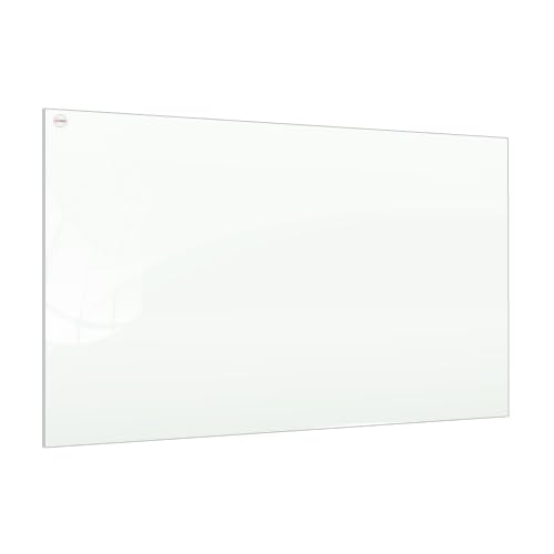 ALLboards Glasboard Magnetisch Perlweiß 120x90cm, Rahmenlos, Glastafel, Magnettafel, Gehärtetes Glas