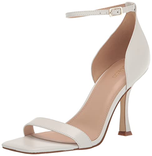 Guess Damen Yael Sandale mit Absatz, Weiß 141, 39 EU