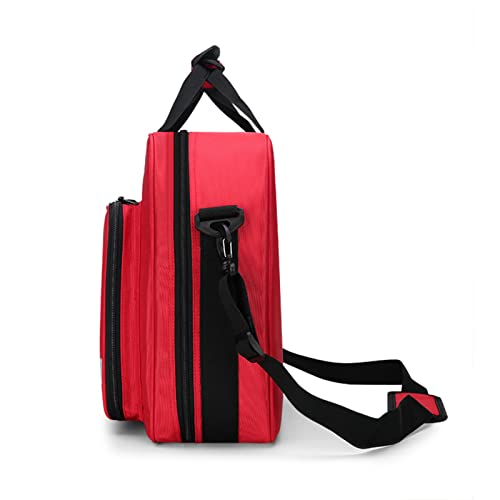 DUBEI Trauma Bag Empty, First Aid Bag Empty, Professional First Responder Bag with Multiple Pockets for Home, Office, Car, Outdoors, Boat, Camping, Hiking