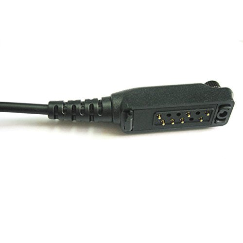 LIFE IS SIMPLE Security Headset für Sepura STP8000/9000 (Tetra) in Schwarz