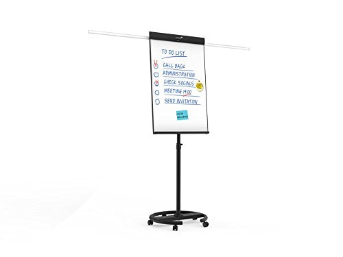 Legamaster 7-153600 Universal Flipchart Triangle Rundfuß, schwarz
