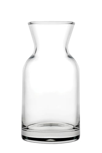 Pasabahce 43818 - Mini Karaffe für Nüsse, Cashew-Kerne, Wein, Whisky, Deko, 2 Stück