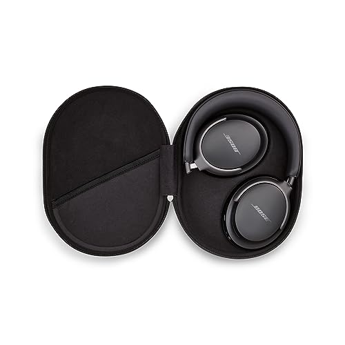 Bose QuietComfort Ultra Kabellose Kopfhörer mit Noise-Cancelling für räumlichen Klang, Over-Ear-Kopfhörer mit Mikrofon, Bis zu 24 Stunden Akkulaufzeit, Kopfhörer mit Raumklang, Schwarz