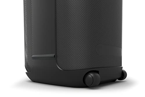 Sony SRS-XV800 - Bluetooth, Party Box Lautsprecher, Kraftvoller 360° Sound, tragbar, 5 Front-/2 Rücklautsprecher, MEGA Bass, 25h Akkulaufzeit, LED Licht, IPX4 wasserdicht, Schnellladung– Schwarz