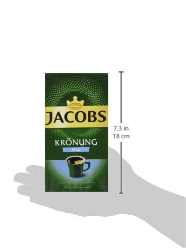 Jacobs Filterkaffee Krönung Mild, 12er Pack (12 x 500 g) gemahlener Kaffee