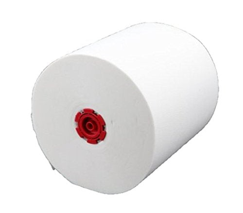 Blanc Cosmos Handtuchrollen "Classico" 840m Gesamt, 2-lagig, 140m pro Rolle, 6 Rollen, 100% Zellstoff - für Blanc Cosmos Handtuchrollenspender